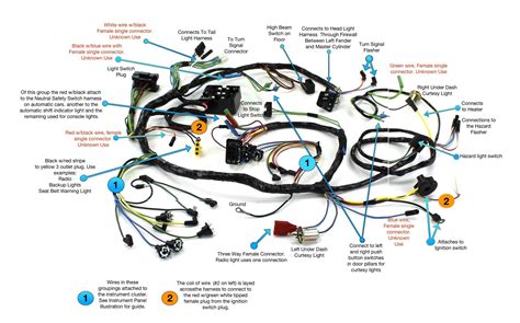 mustang skid steer wiring harness|wiring harness for 1965 mustang.